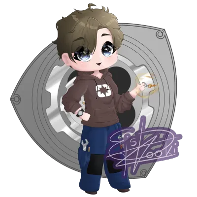Chibi-Zeichnung von Flo