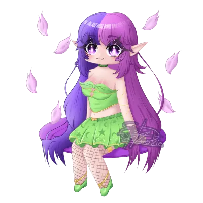 Chibi-Zeichnung von Yuna